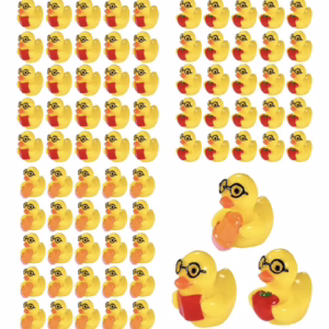 CUSTOM 25 Back-to-School Ducks & 25 Mini Tags