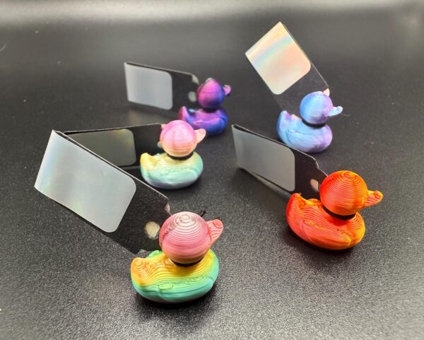 Mini Magnetic Tie-Dye Duck with Custom Tag | Cruise Duck | Hide & Seek Fun | Free Online Photo Album | The Hidden Duck Co. - Image 2