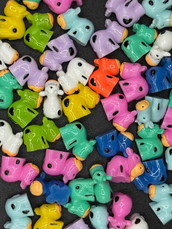 Mini Vibrant Cows | Magnetic or Suction Cup | Colorful Collectible Cows for Moo Moo Subarus, Subie, Cruises, Festivals - Image 5