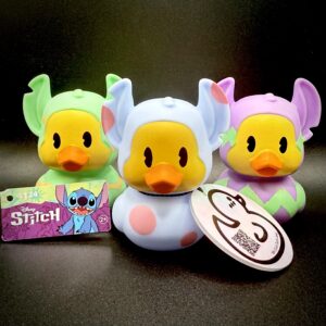 3” Stitch Duck with Custom Tag and Trackable Album | Optional Magnet or Suction Cup Upgrade | Cruise | Jeep | Disney