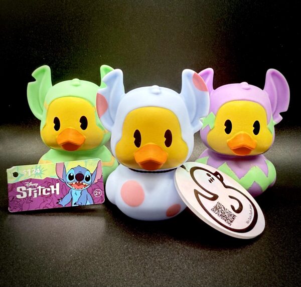 3” Stitch Duck with Custom Tag and Trackable Album | Optional Magnet or Suction Cup Upgrade | Cruise | Jeep | Disney