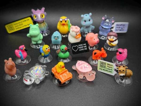 Mini Horse Ducks – with Optional Magnet or Suction Cup base – Tag Broncos with “You’ve Been Bucked!” Perfect for cruises, jeeps, and parties - Image 4