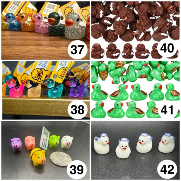 Duck Duck Zoo Tiny Animal Monthly Subscription Box – Starts at just 10!  Ducks, Cows, Frogs, Hippos & More! Custom Tags, Magnet, Suction Cup - Image 5