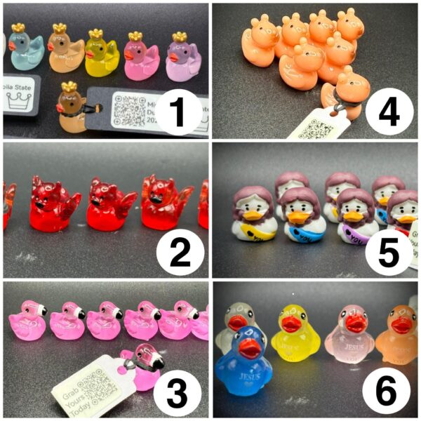 Duck Duck Zoo Tiny Animal Monthly Subscription Box – Starts at just 10!  Ducks, Cows, Frogs, Hippos & More! Custom Tags, Magnet, Suction Cup - Image 3
