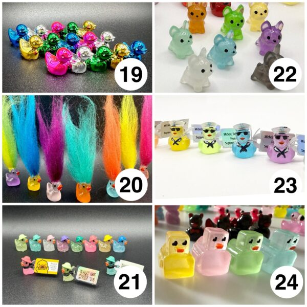 Duck Duck Zoo Tiny Animal Monthly Subscription Box – Starts at just 10!  Ducks, Cows, Frogs, Hippos & More! Custom Tags, Magnet, Suction Cup - Image 7