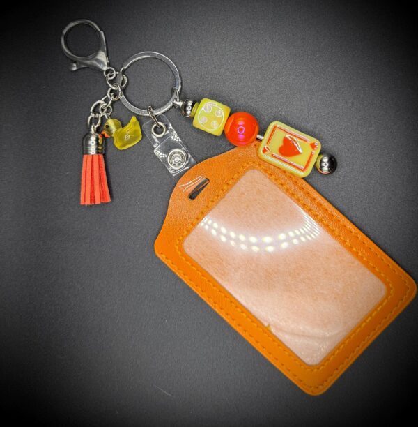 Lucky Duck Keychain w/ Card Holder | Personalize, Choose Colors, Optional Bad Bitch Duck Pin - Cruise, Work, Jeep, Party Favor, Gift | Badge - Image 8